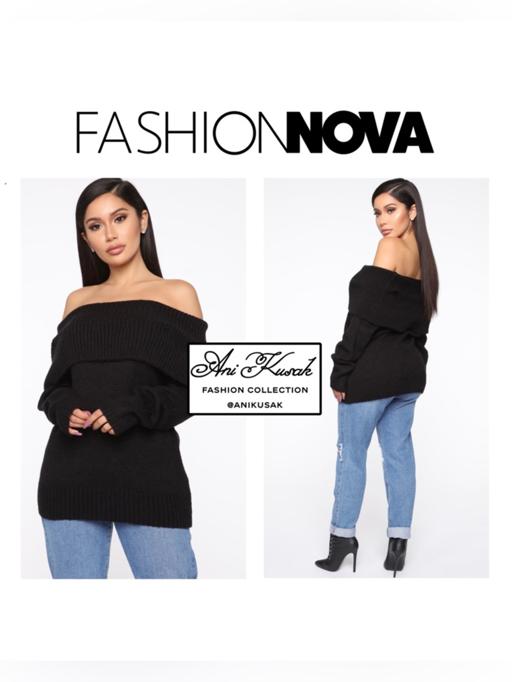 Fashion Nova Oversized Sweater